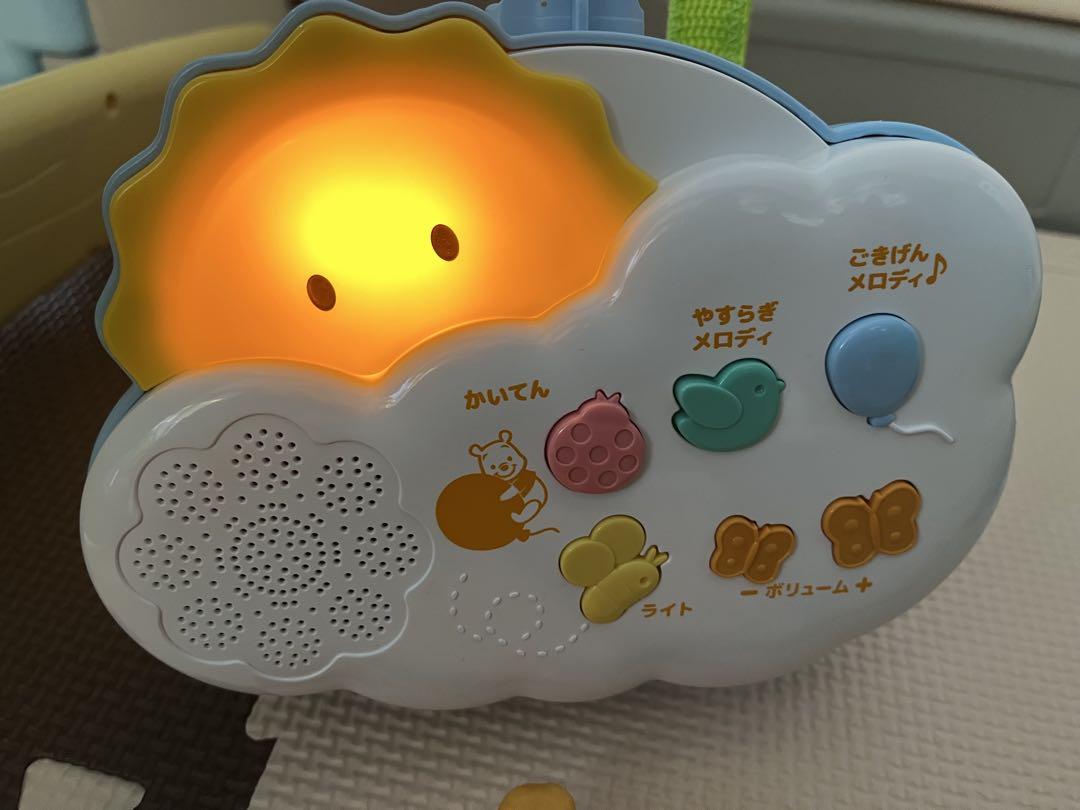 ★美品★くまのプーさん　6wayジムにへんしんメリー　新型