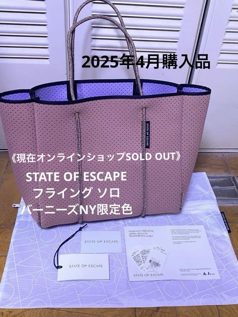 【ステートオブエスケープ】フライングソロ【バーニーズNY限定色】バッグ
