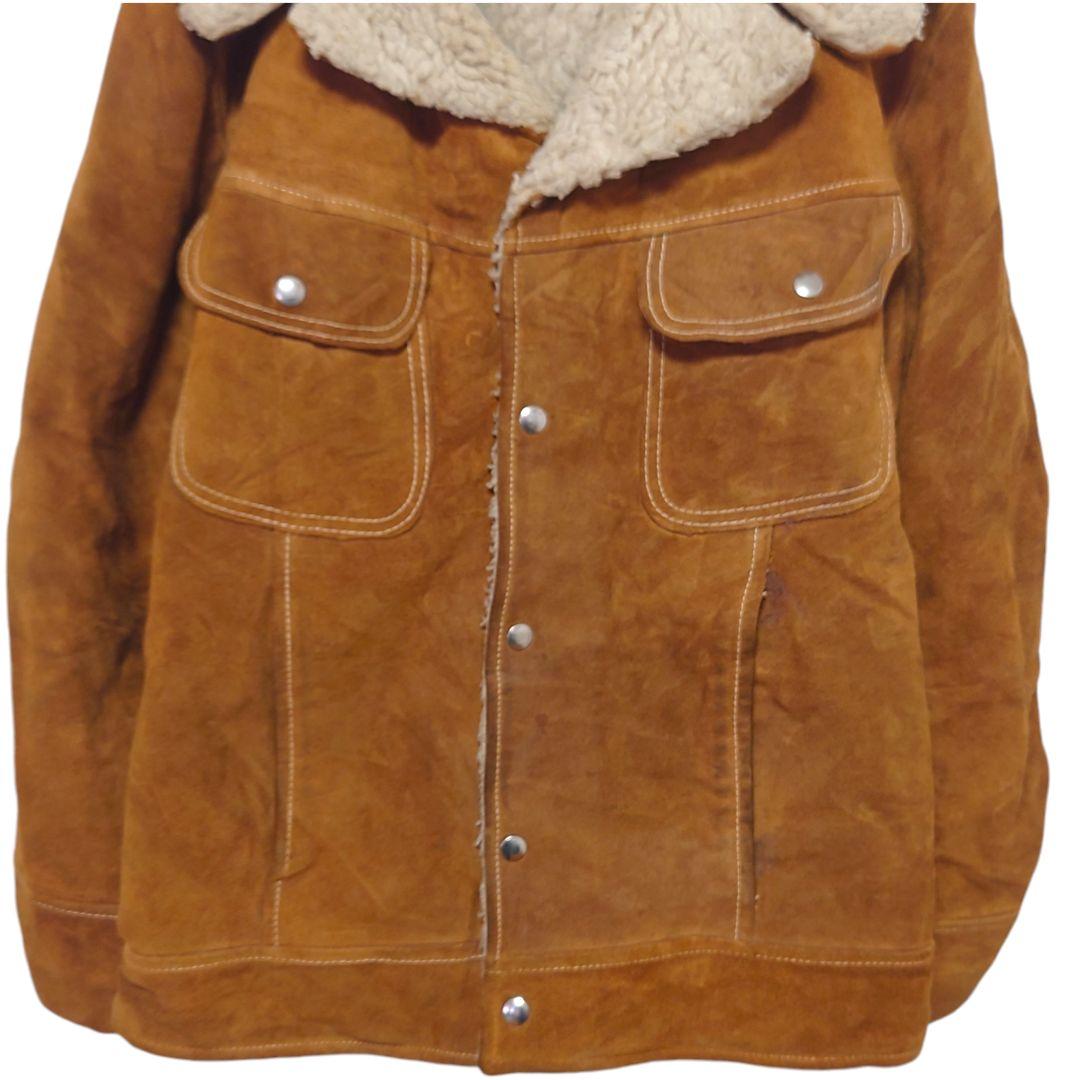 【JCPenney】70's スウェードレザー ボアジャケット A-2230