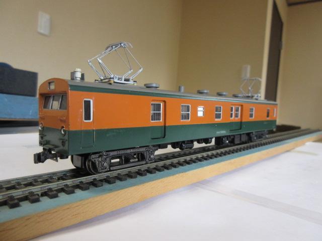 国鉄 クモユニ74 郵便・荷物合造電車 HOゲージ (金属製 / カツミ