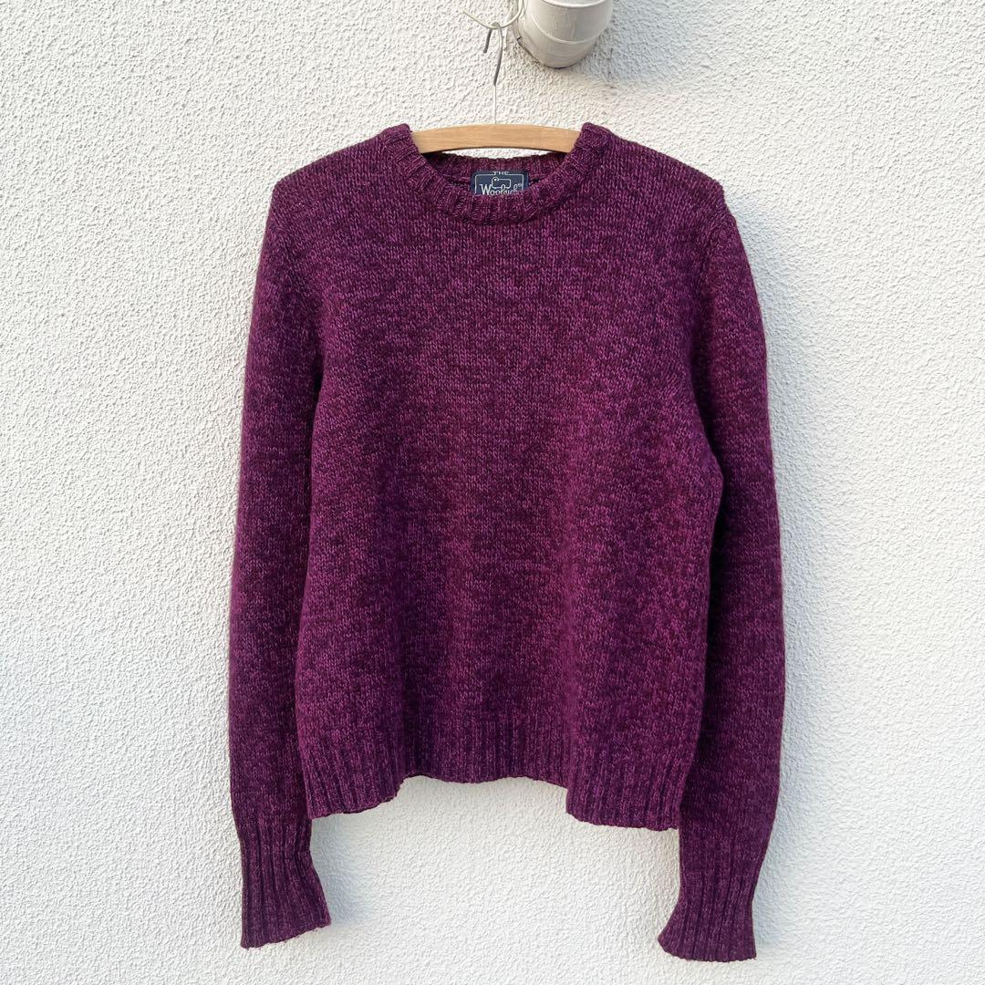 Woolrich WOMAN 80's パープルニット