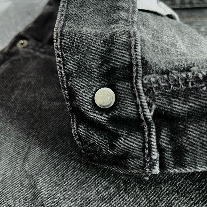 1997 Levis 505 ブラックデニム USA製 W36 L30 神サイズ