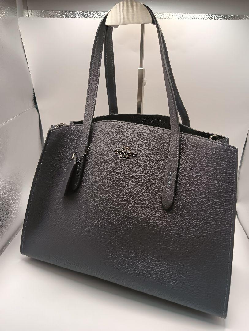 極美品 COACH コーチ ビジネスバッグ トートバッグ ショルダー