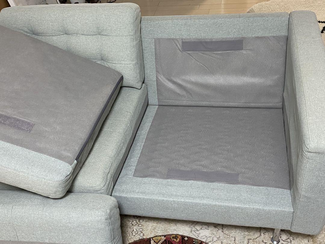 IKEA イケア ファブリックソファ ランズクローナ 2.5人掛け【引