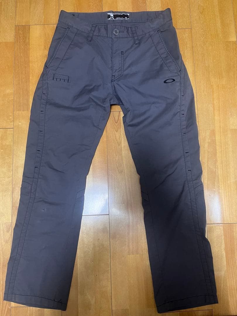 OAKLEY グレー パンツ 32サイズセール アウトレット