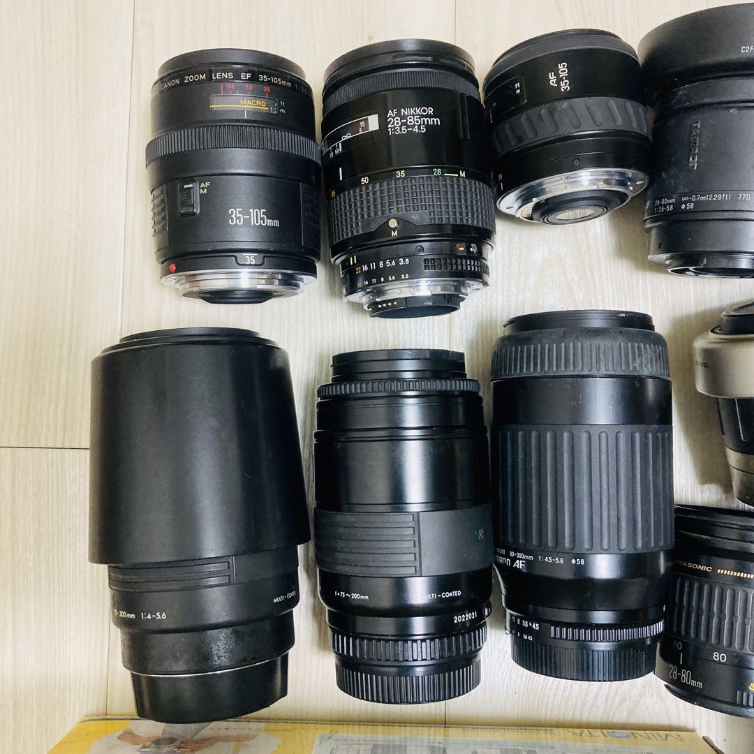 Canon Nikon Tamron MINOLTA 他 レンズ カメラ まとめ