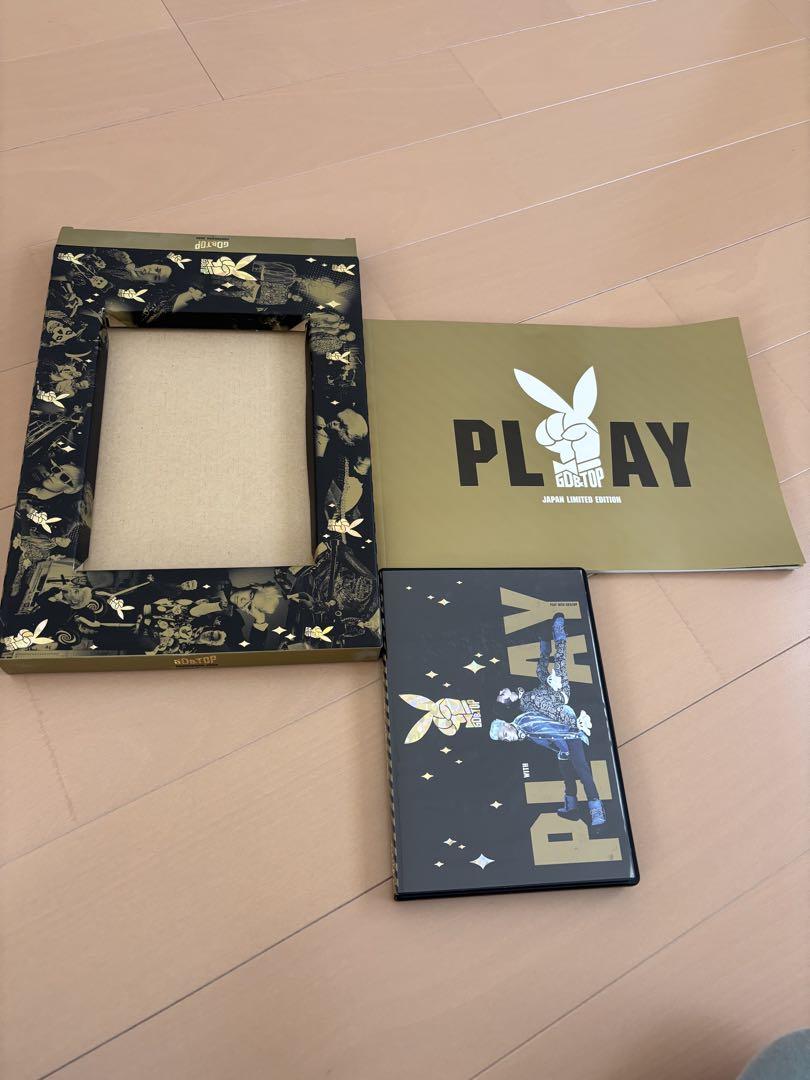 PLAY G-Dragon & TOP BIGBANG K-POP JAPAN DVD Photo book 1st