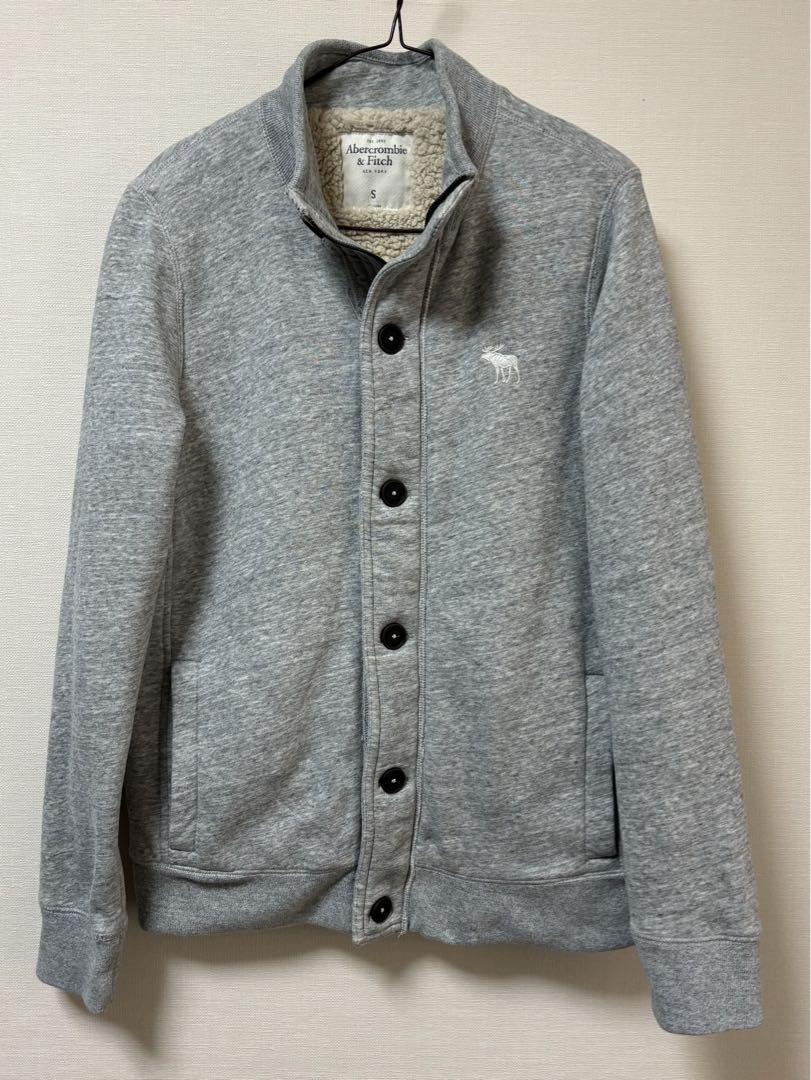 アバクロ グレー ボアジャケット US:S size