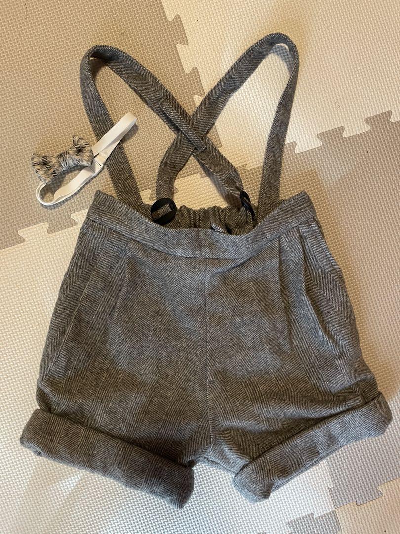 マールマール　2way shorts グレー　美品