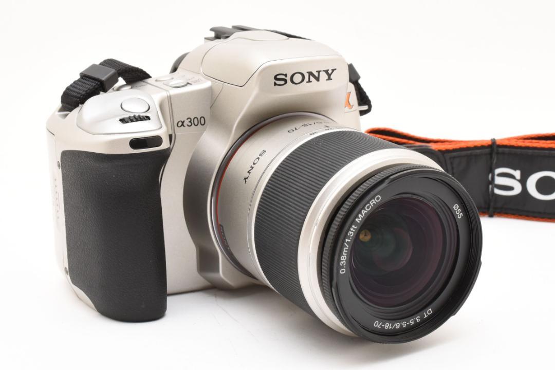 ★超美品★Sony ソニー α300 18-70 レンズセット #19457