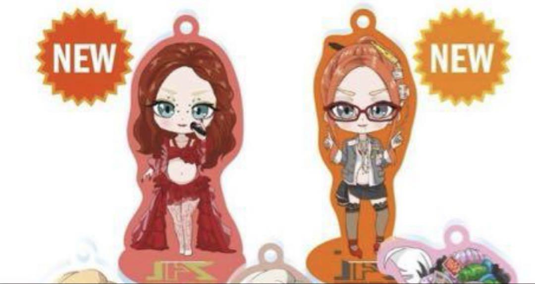ちゃんみな　ダイヤモンド3 FC限定　ガチャ　 アクリルキーホルダー　New