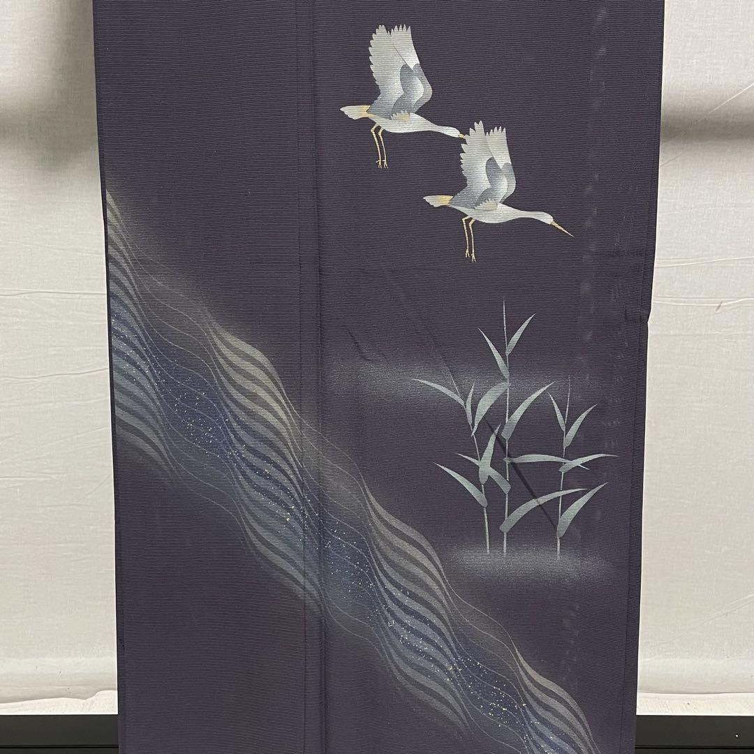 D267 夏着物　訪問着　紫陽花　絽　正絹　未使用極美品 D267 夏着物 訪問着 紫陽花 絽 正絹 未使用極美品 - メルカリ