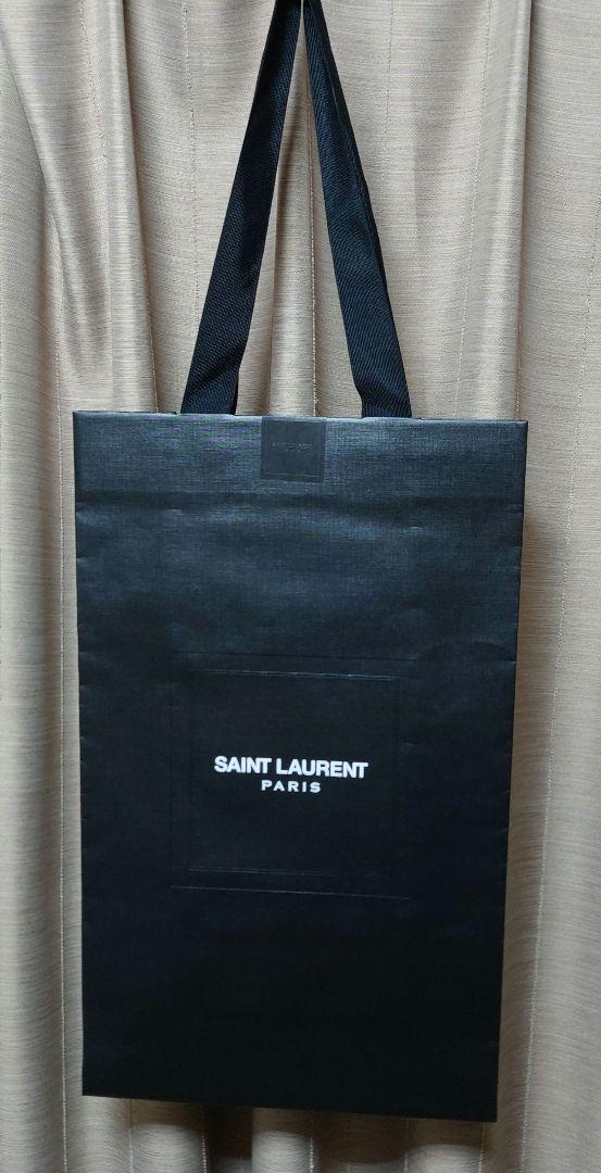 SAINT LAURENT ロゴ入紙袋