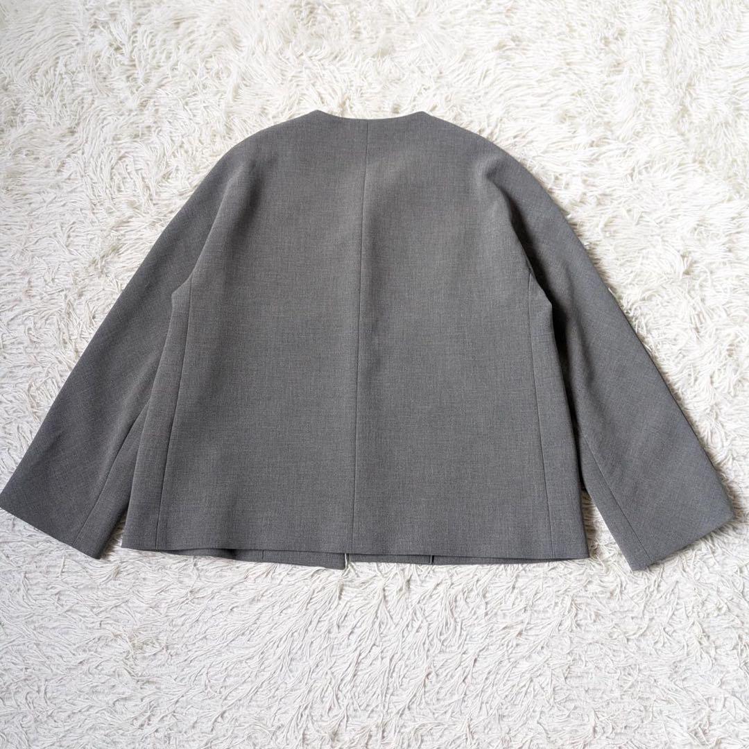 TRAVAIL MANUEL/トラバイユマニュアル　ノーカラージャケット　F