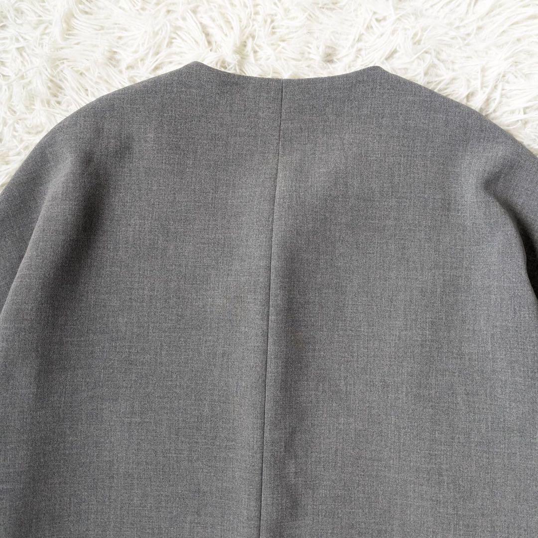 TRAVAIL MANUEL/トラバイユマニュアル　ノーカラージャケット　F