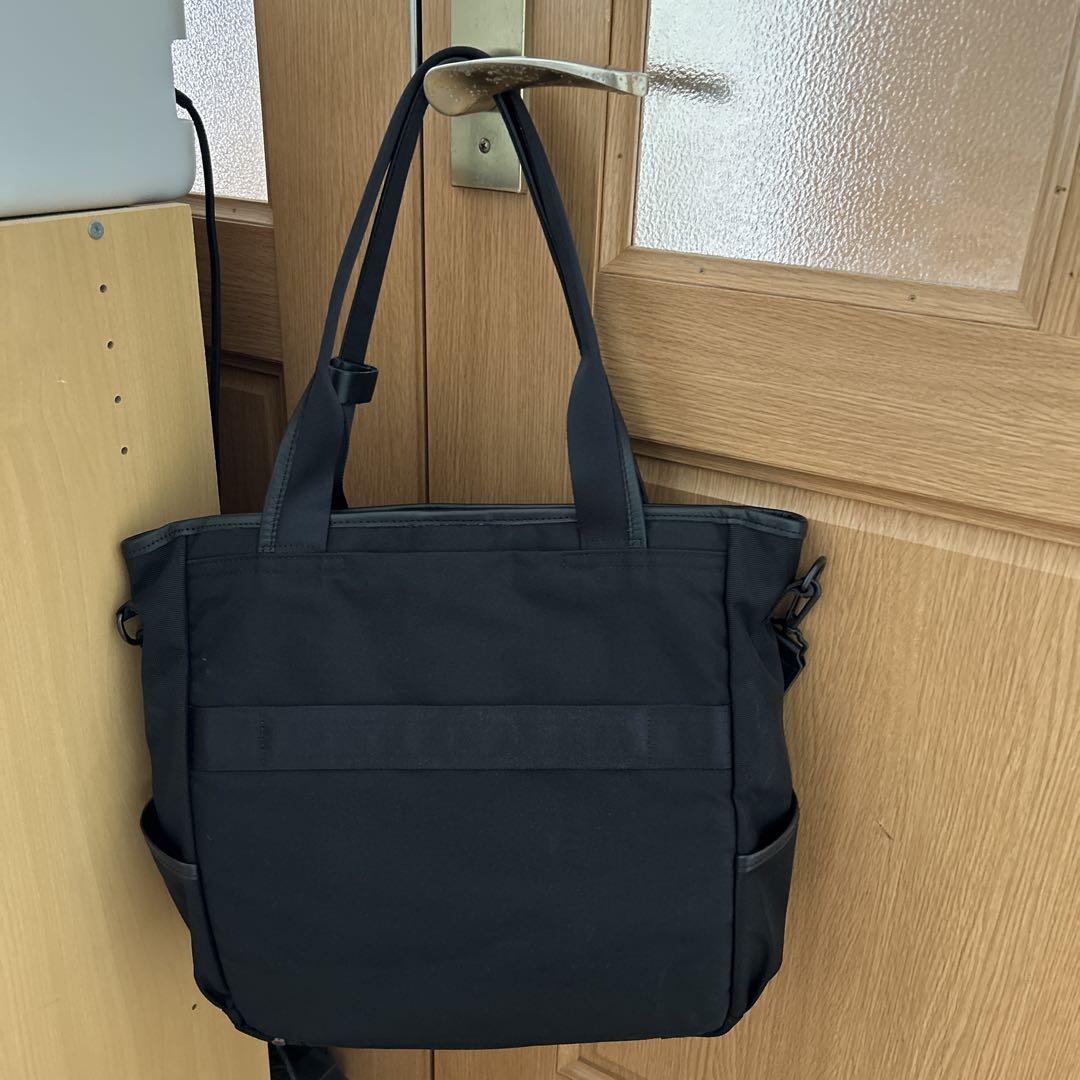 マスターピース　トートバッグ 外ポケット付き