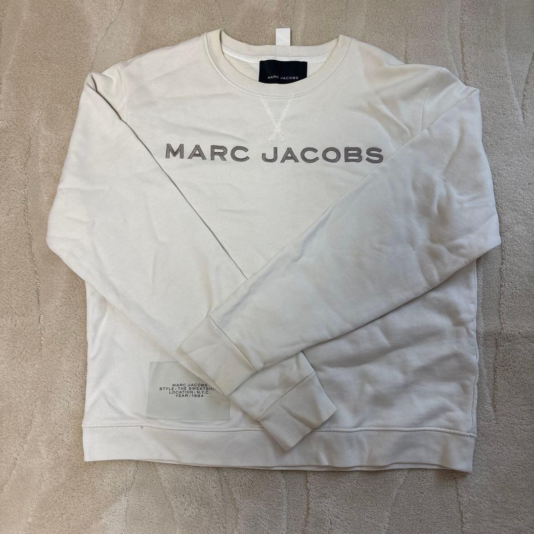 MARC JACOBS ホワイト スウェットS MARC JACOBS