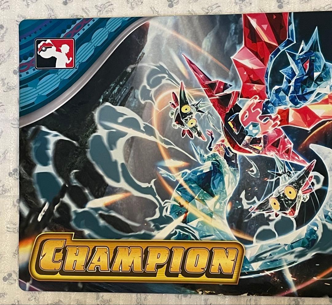 希少 ドラパルト チャンピオン プレイマット ポケモンカード 希少 ドラパルト チャンピオン プレイマット ポケモンカード