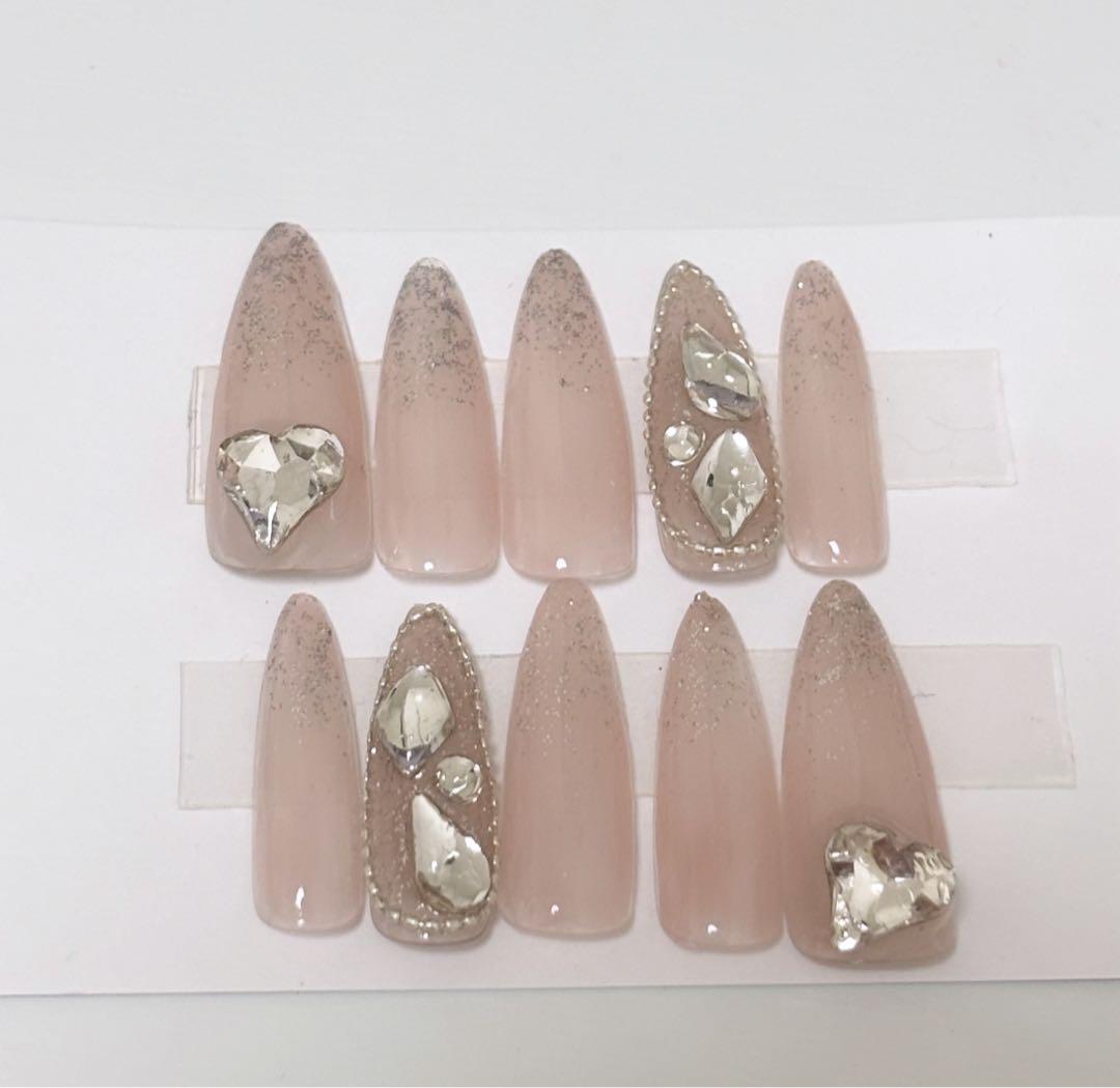 ハンドメイド ネイルチップ18セットの通販 by Ri｜ラクマ