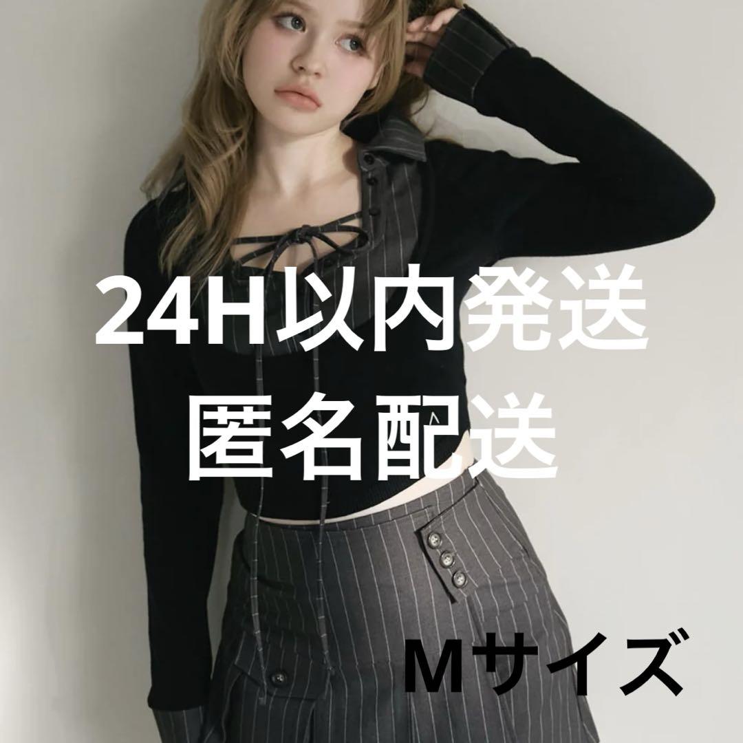 Robin girls set up グレー　Mサイズ ANDMARY】Robin girls set up