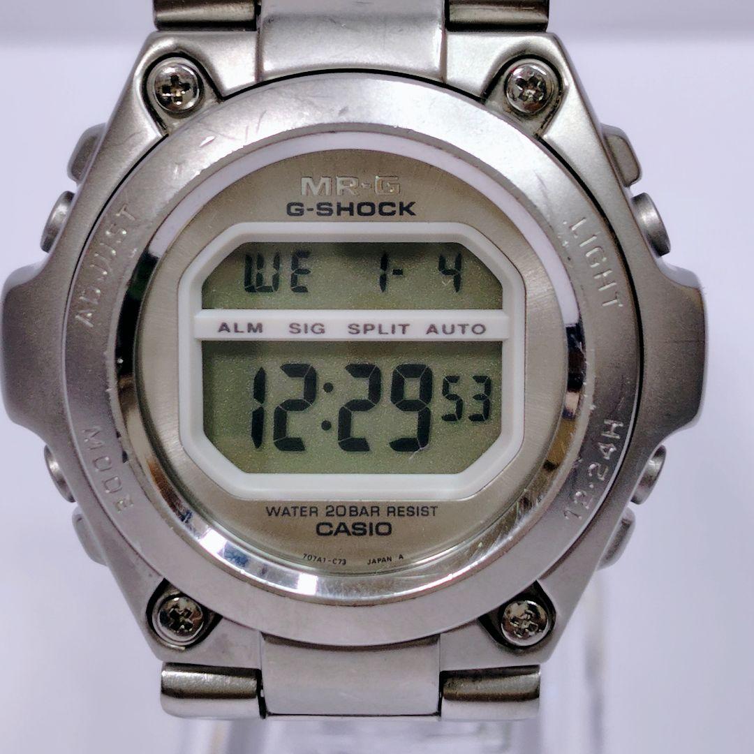 ② CASIO MRG-100 MR-G G-SHOCK クォーツ ステンレス
