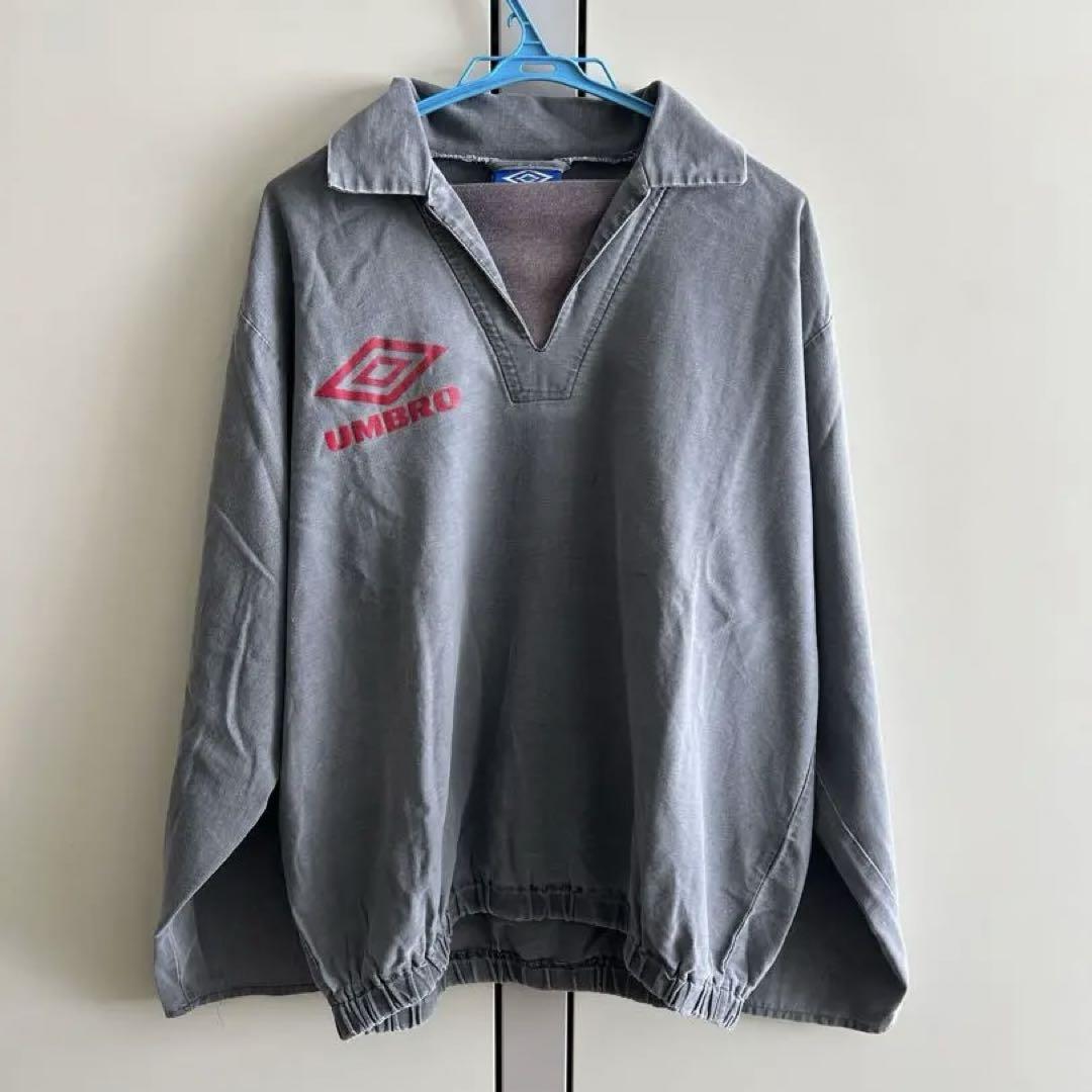 希少カラー 90s Umbro drill top 青タグ oasis - ウェア 希少カラー 90s Umbro drill top 青タグ oasis - ウェア