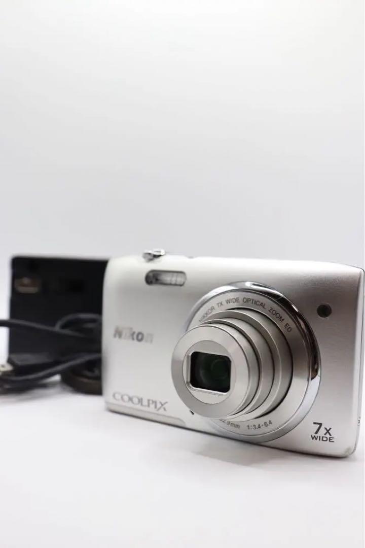 ✨動作確認済み！✨Nikon COOLPIX S3400 充電器付き！