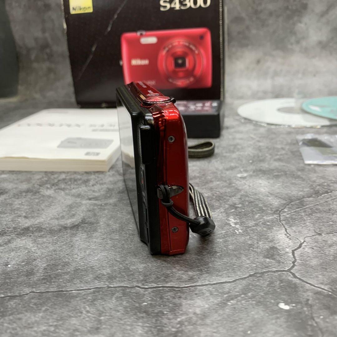 I550\" Nikon COOLPIX S4300 レッド デジタルカメラ