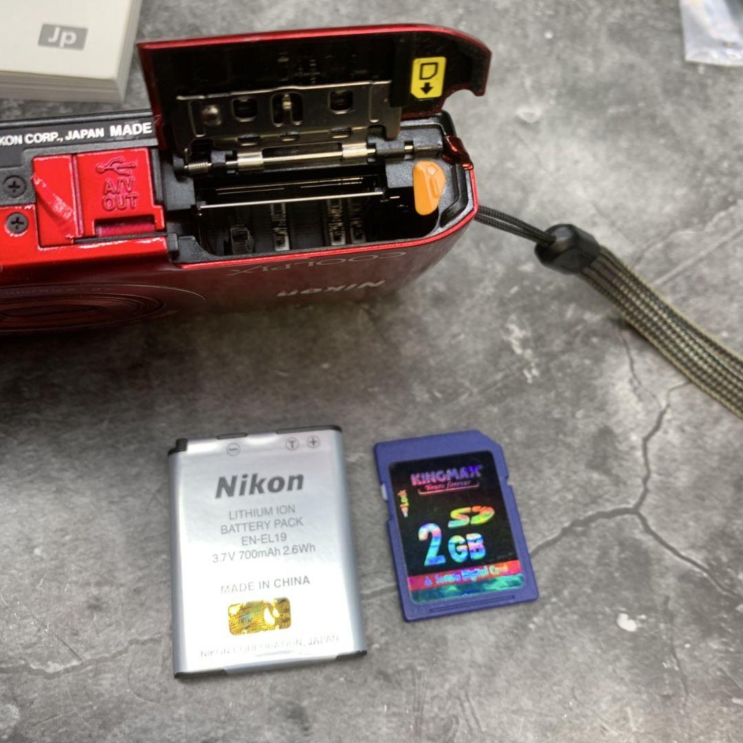 I550\" Nikon COOLPIX S4300 レッド デジタルカメラ