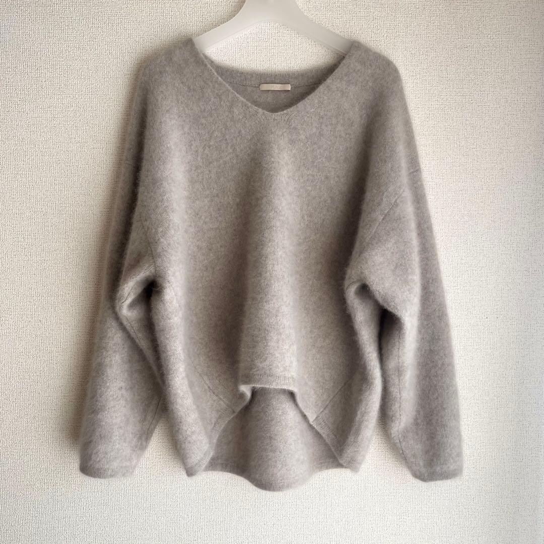2025AW plage プラージュ Fur V Nuance プルオーバー SIZE Plage