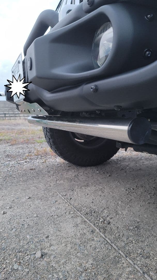 JLラングラー フロントアンダーバー