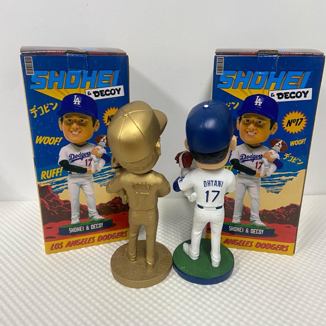 金色　大谷翔平　デコピン　バブルヘッド　来場者限定 限定品金色 大谷翔平 デコピン バブルヘッド +大谷翔平 デコピン