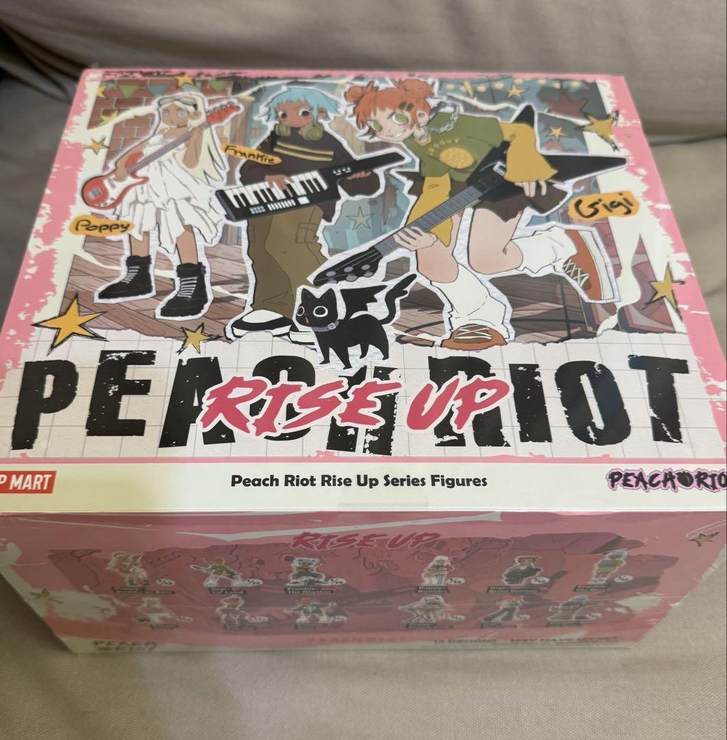 Popmart Peach Riot Rise Upシリーズ　1ケース新品未開封