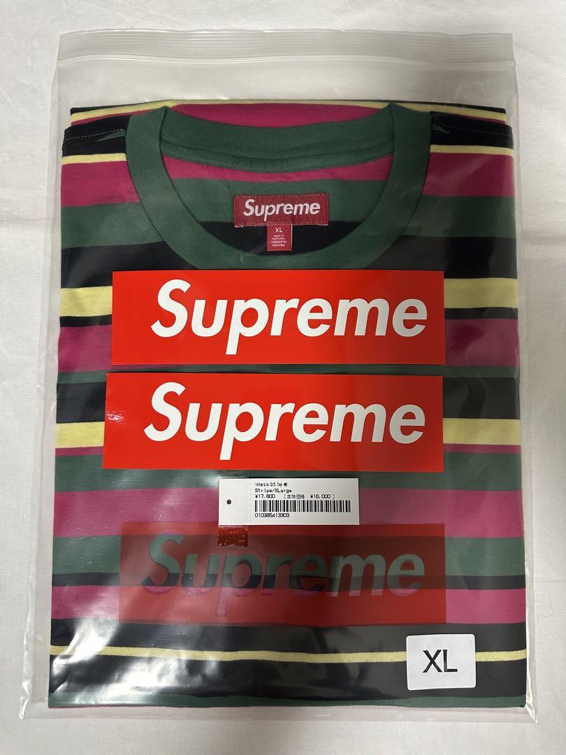 Supreme Intarsia S/S Top マルチカラー　XL