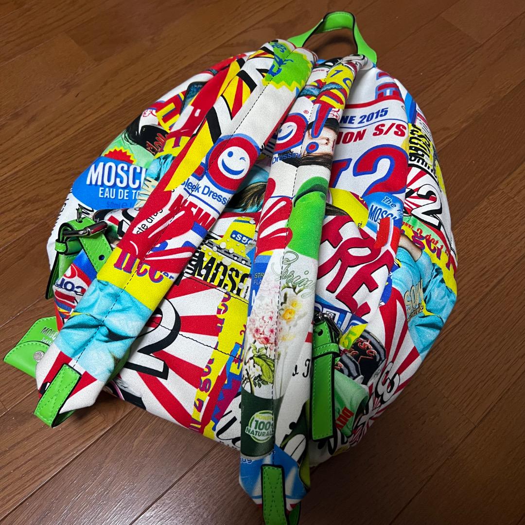ほぼ未使用！激レア MOSCHINO × パワーパフガールズ コラボ リュック ほぼ未使用！激レア MOSCHINO × パワーパフガールズ コラボ