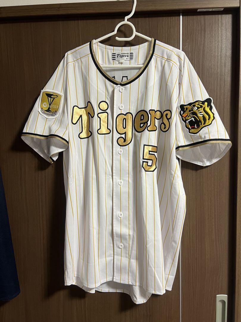 阪神タイガース　近本光司　チャンピオンユニフォーム　Oサイズ