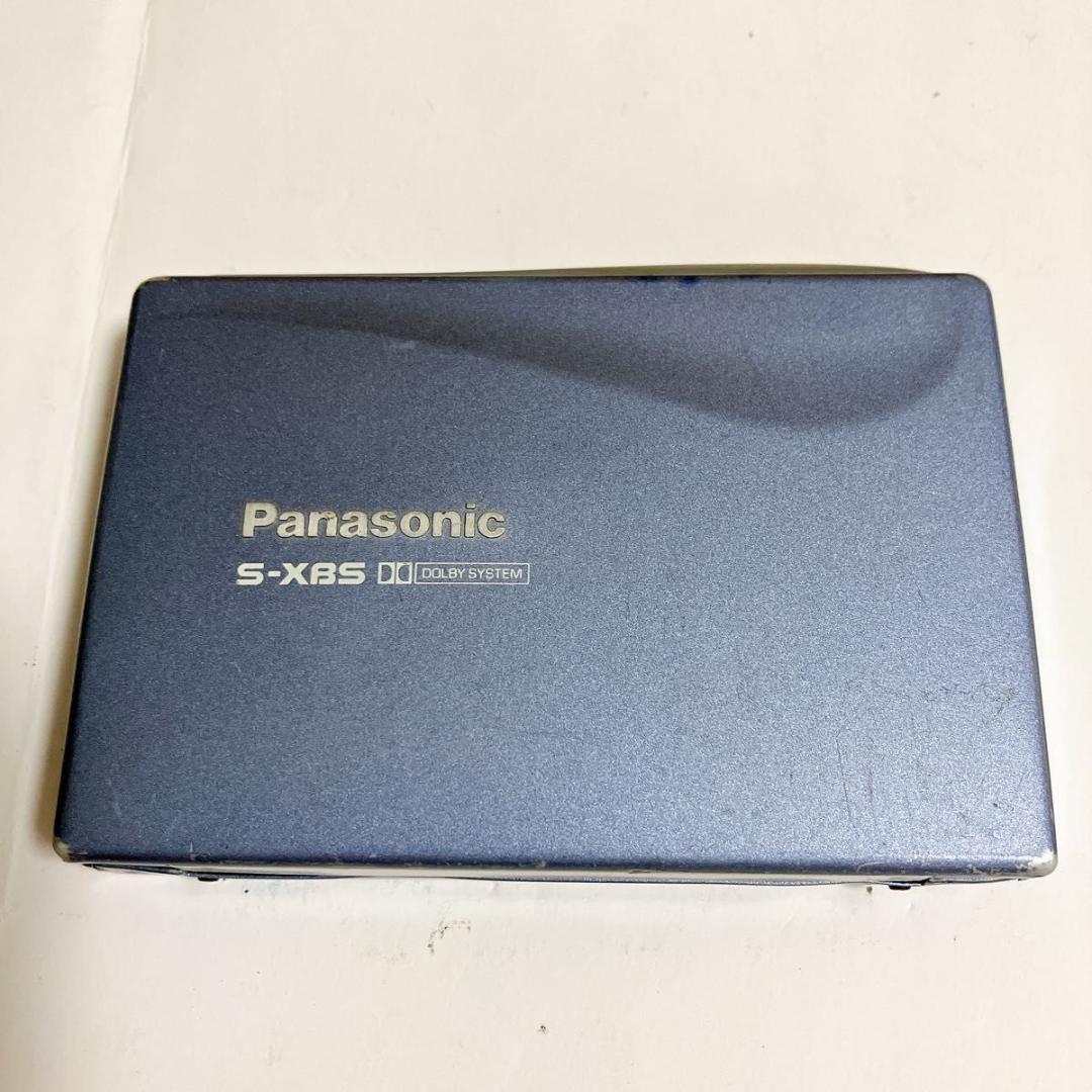 Panasonic S-XBS RQ-S33 ポータブルカセットプレーヤー