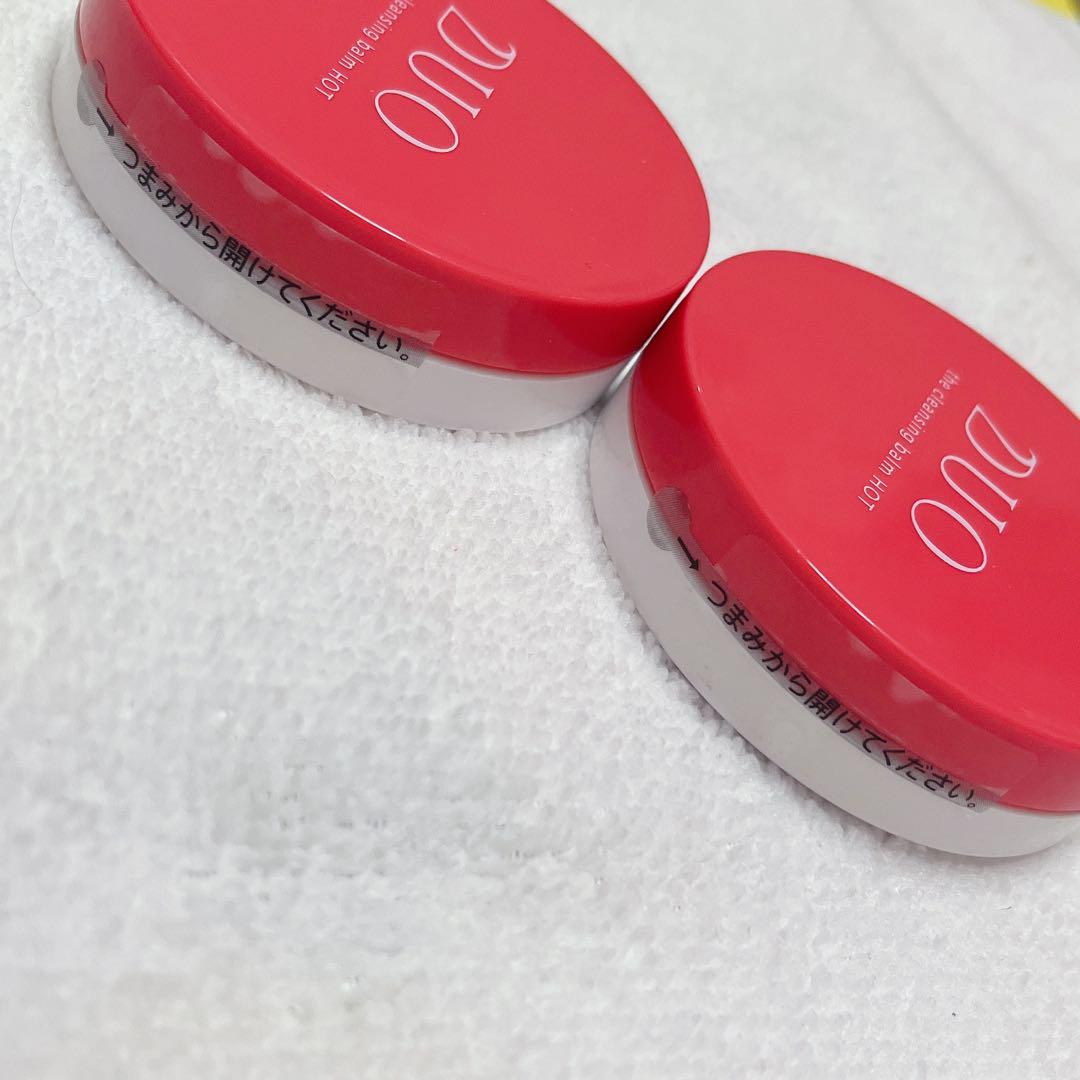 DUO ザ クレンジングバーム ホット 20g 2個 赤 デュオ - メルカリ