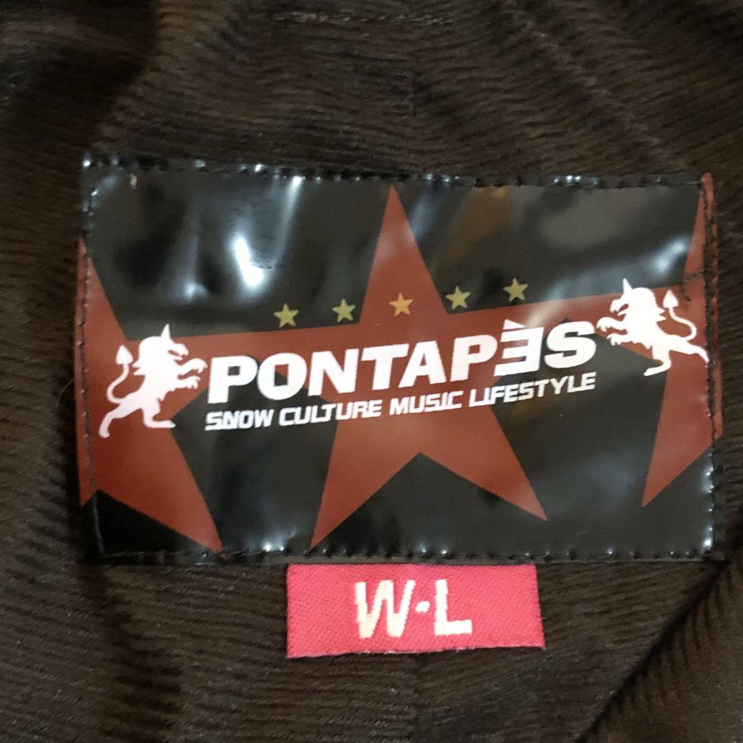 【美品】PONTAPES ポンタペス スノーウェア レディース 上下セット