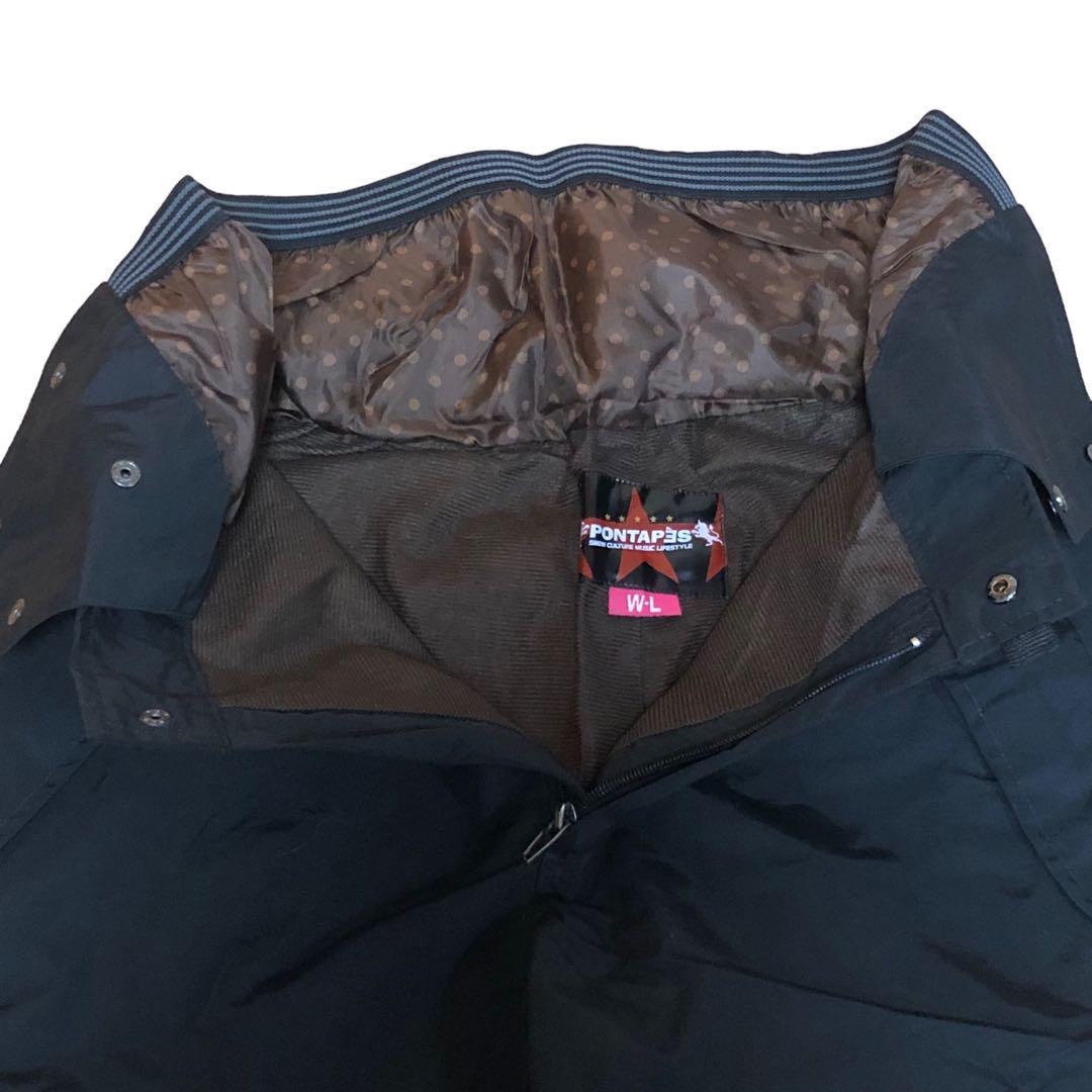 【美品】PONTAPES ポンタペス スノーウェア レディース 上下セット
