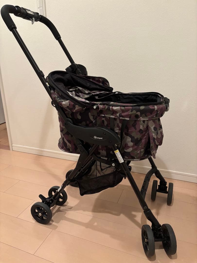 コンビ コムペット ミリミリライトα アルファ グリーンカモ ペットカート コンビ コムペット ミリミリライトα アルファ グリーンカモ ペットカート