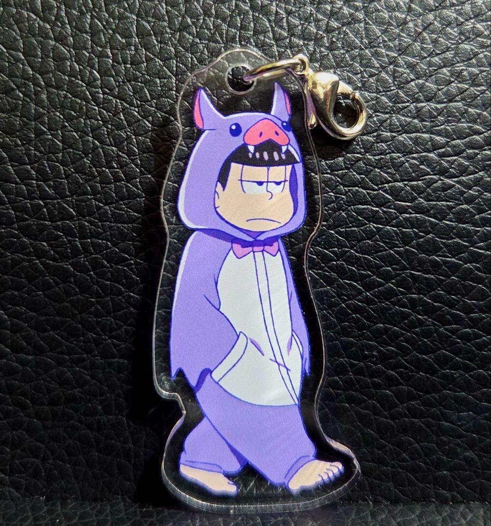 おそ松さん へそくりウォーズ 一松 チャーム ☆おそ松さん☆へそくりウォーズ/アクリルチャーム☆一松