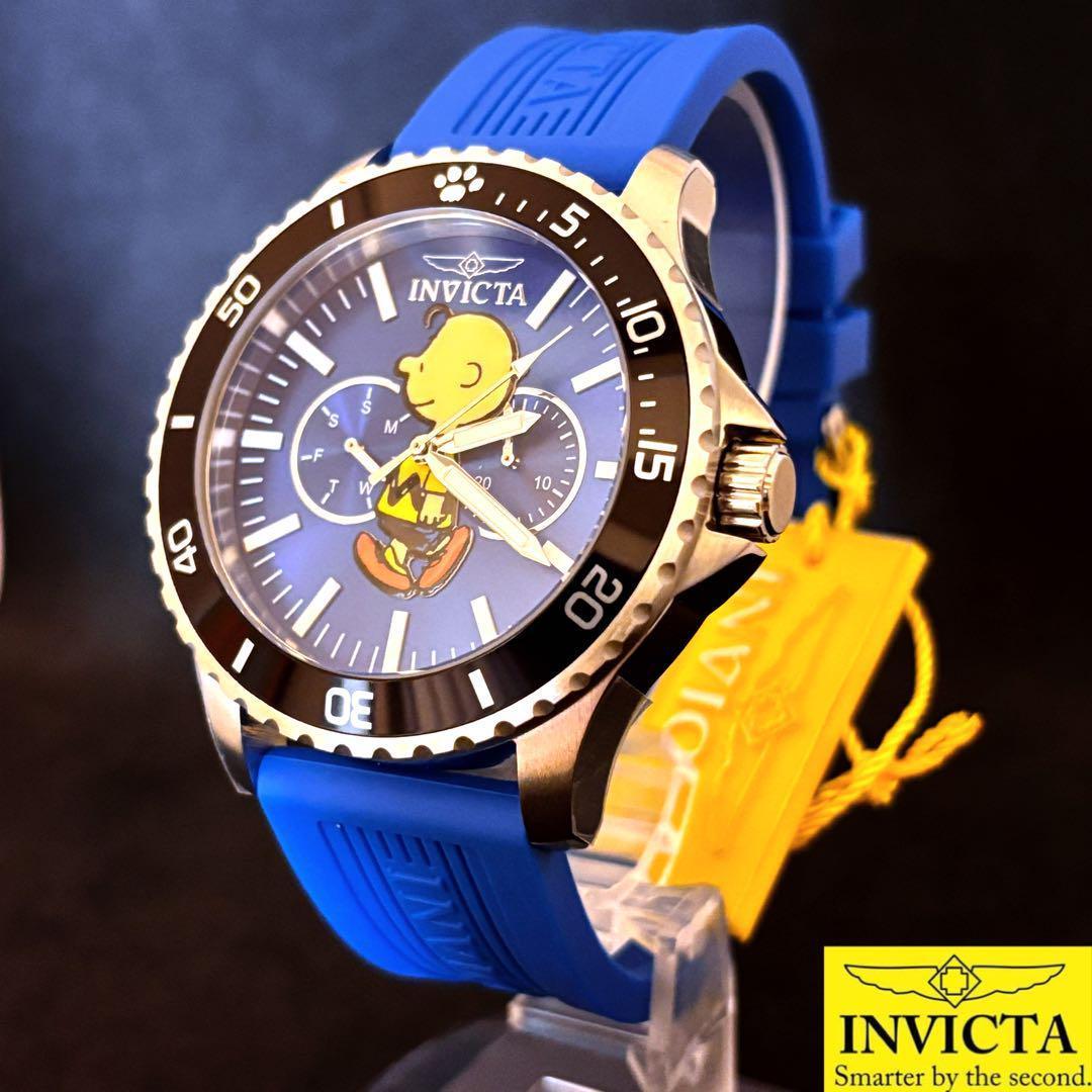 スヌーピー、チャーリーブラウン 】Snoopy/INVICTA/メンズ腕時計