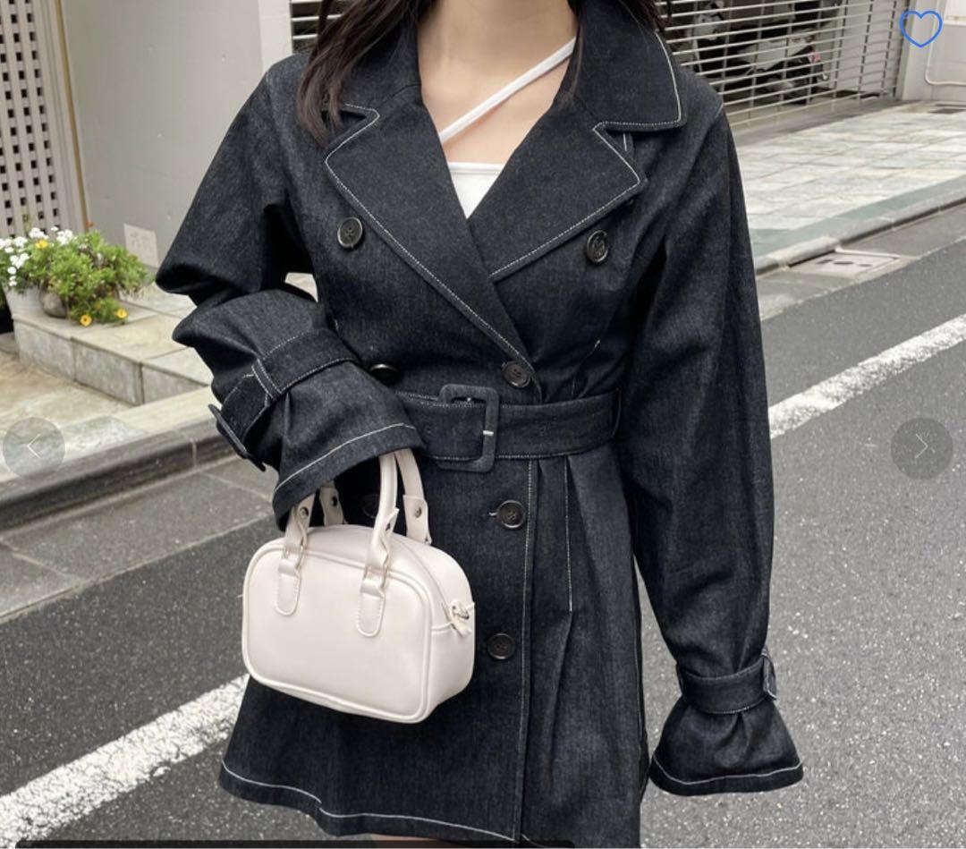 RiLi STORE ダブルボタンデニムミニワンピ - メルカリ RiLi STORE ダブルボタンデニムミニワンピ - メルカリ