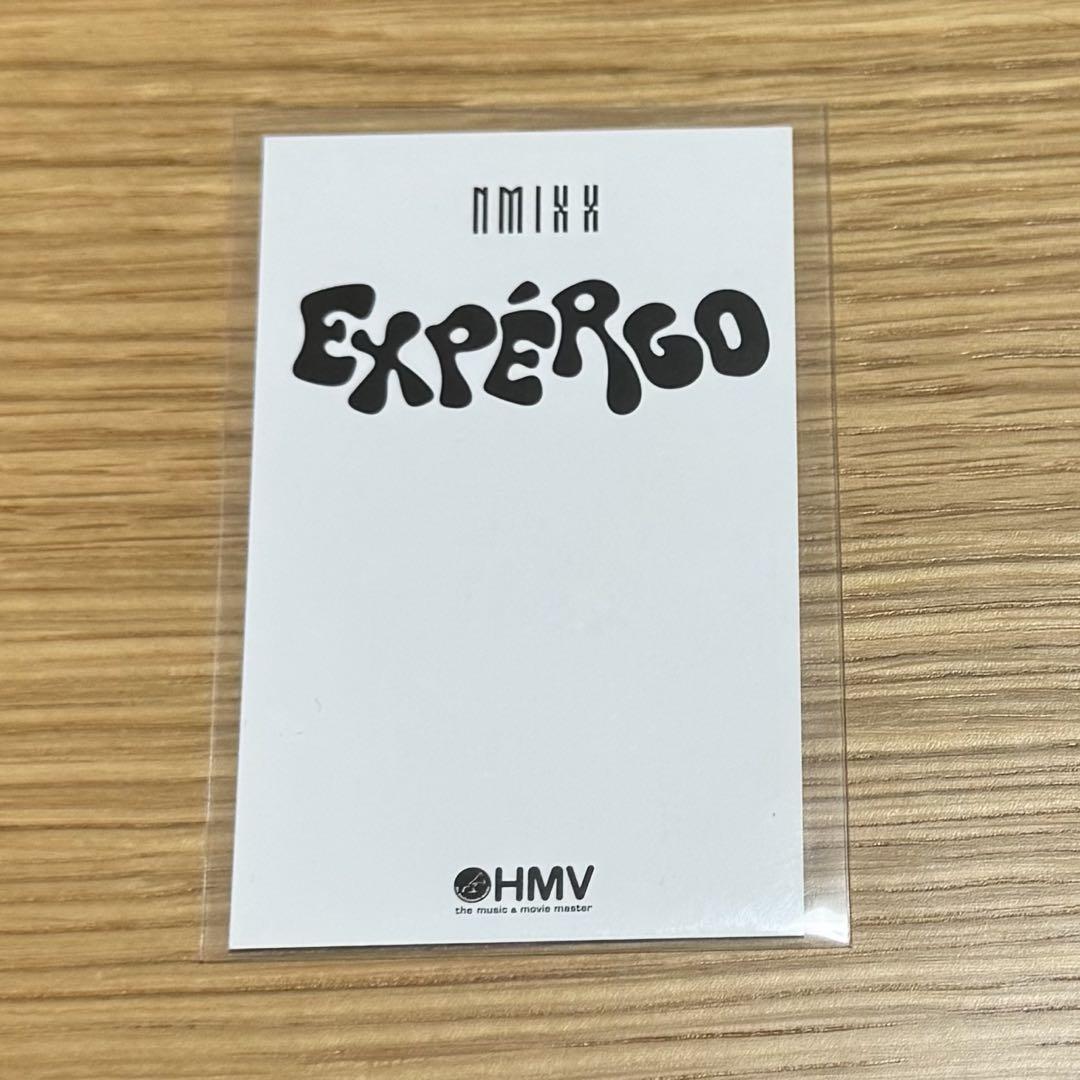 【ギフ_包装】 NMIXX へウォン expergo HMV ラキドロ 特典 トレカ - メルカリ K-POP・アジア