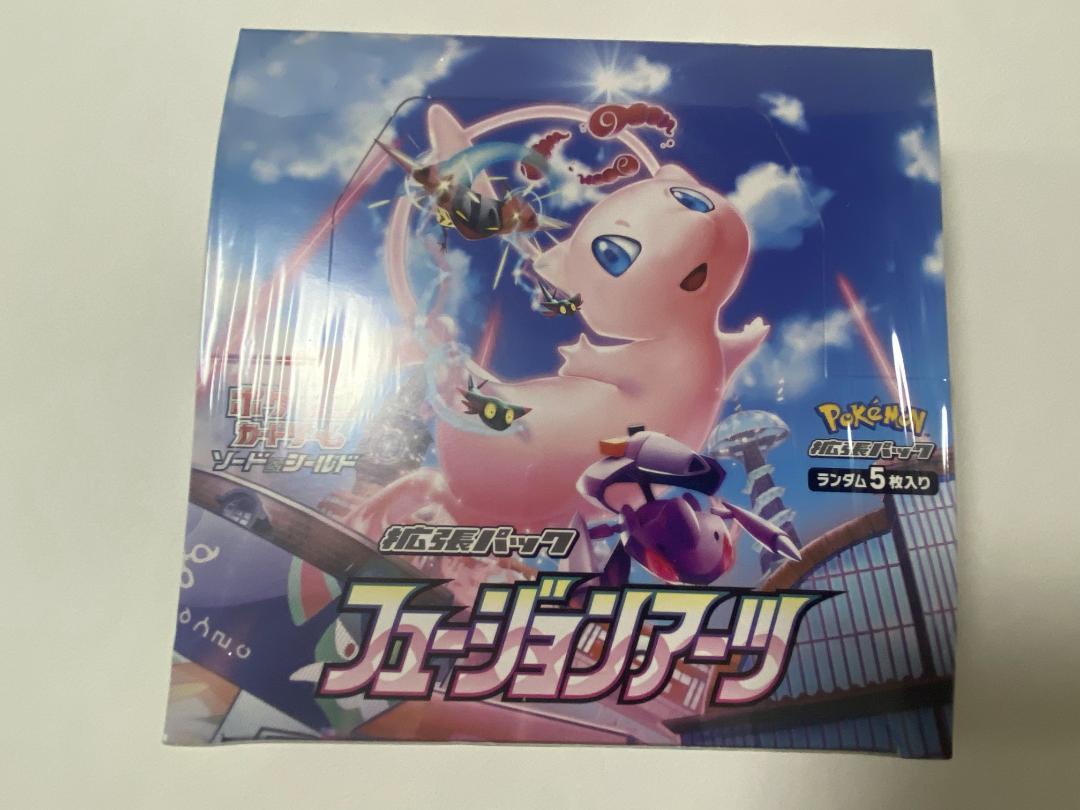 【まとめ買い歓迎】フュージョンアーツ 未開封BOX ポケモンカードゲーム