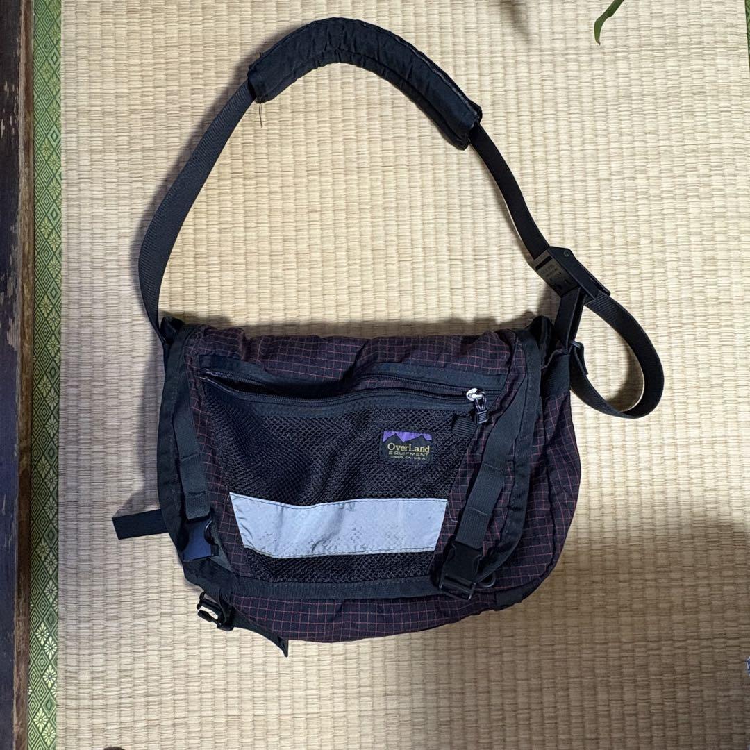 USA製 90s overland ショルダーバッグ y2k 古着