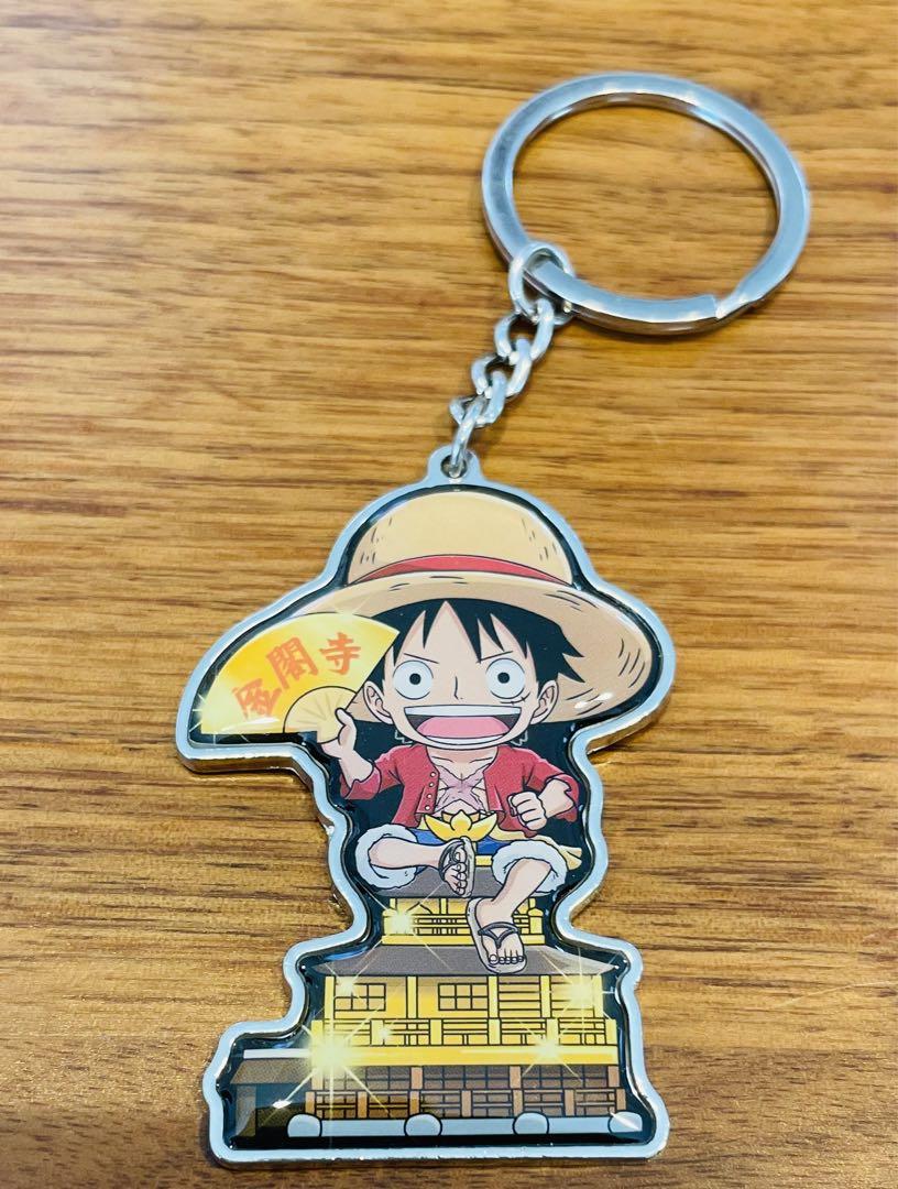 ワンピース ルフィ 金閣寺 キーホルダー おまけ付き♪ - メルカリ