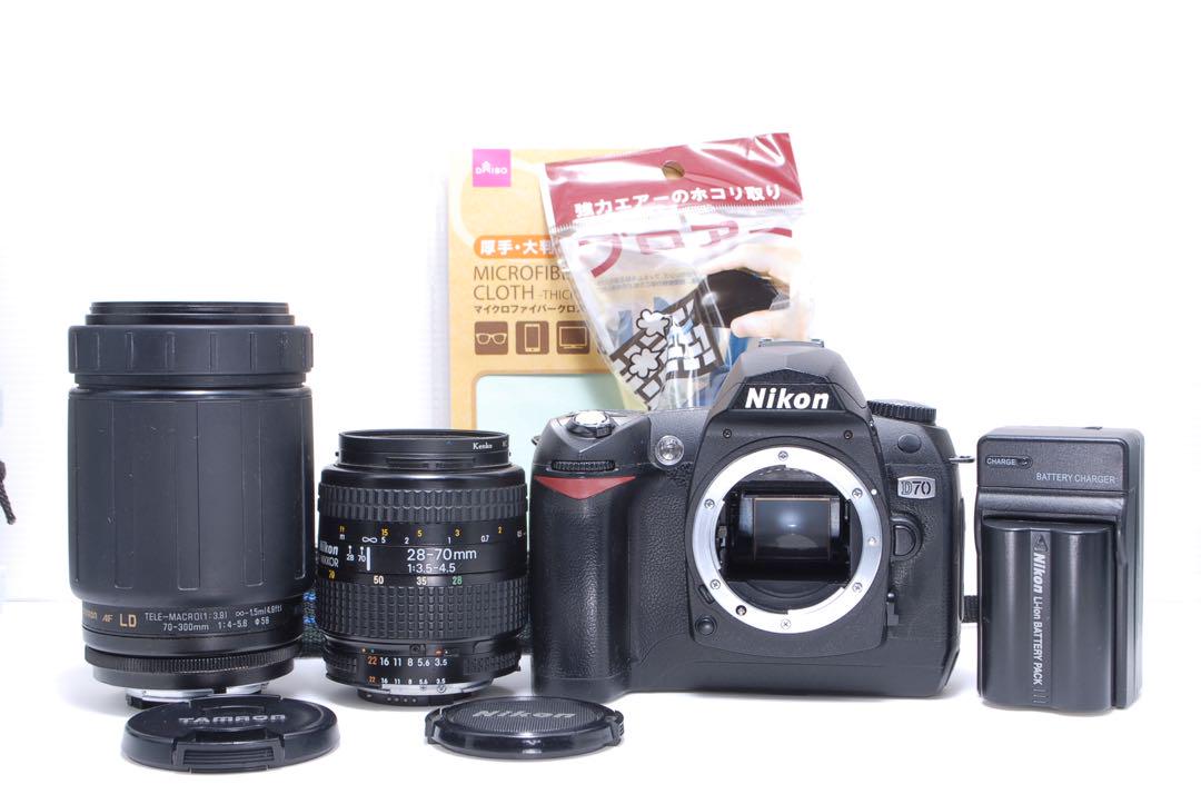 ⭐️動作品⭐️Nikon D70 美品 初心者おすすめ ダブルレンズセット 破格