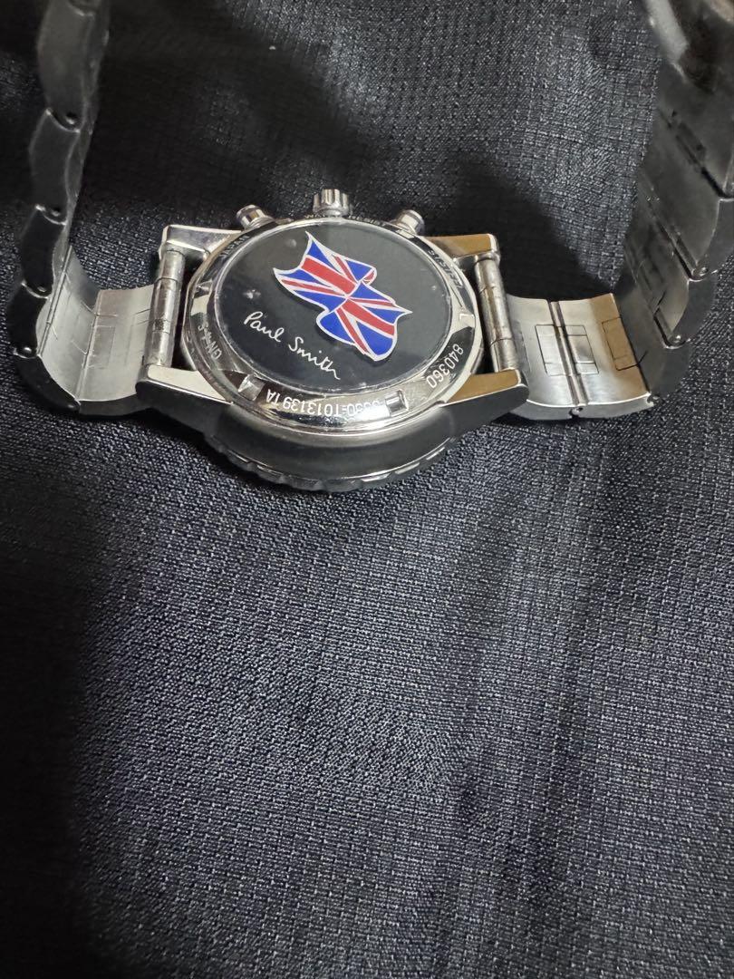 Paul Smith クロノグラフ 時計 マスターピース 希少品